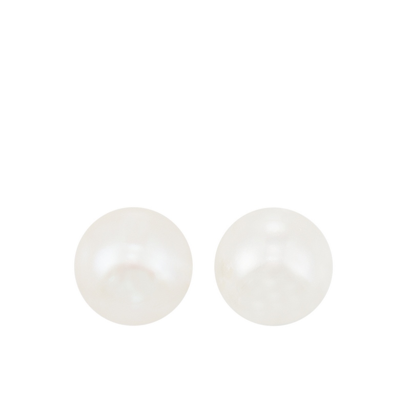 14KT White Gold Classic Book Akoya Pearl Stud Earrings - Our beautiful White Cultured Pearl Stud Earrings in 14K White Gold (5.5MM) - AAA Quality  is the perfect jewelry choice for you or your loved one. We have engagement rings, wedding bands, earrings, and so much more.