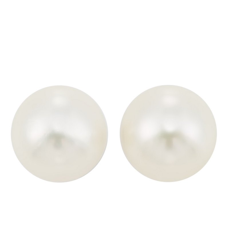 14KT White Gold Classic Book Akoya Pearl Stud Earrings - Our beautiful White Cultured Pearl Stud Earrings in 14K White Gold (8MM) - AAA Quality  is the perfect jewelry choice for you or your loved one. We have engagement rings, wedding bands, earrings, and so much more.
