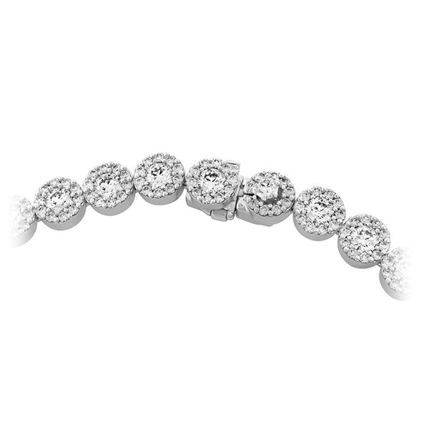 Pendants & Necklaces - 14.3 ctw. Fulfillment Diamond Line Necklace in 18K White Gold - image #3