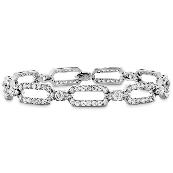 5 ctw. Whimsical Open Regal Bracelet in 18K White Gold by Hearts on Fire