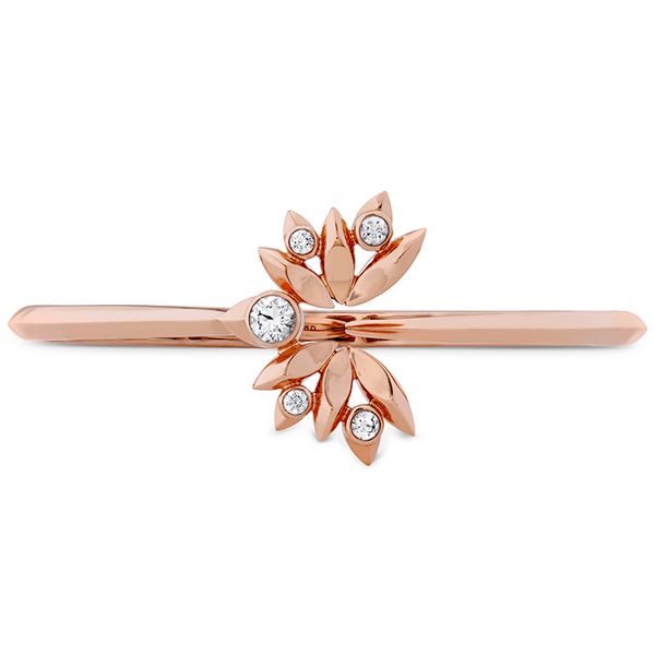 0.6 ctw. White Kites Bird Bangle in 18K Rose Gold by Hearts on Fire