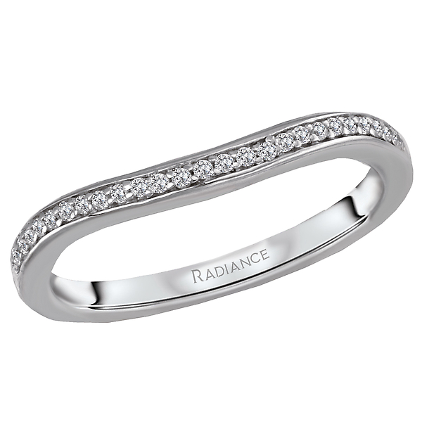 Curved Wedding Band by Radiance