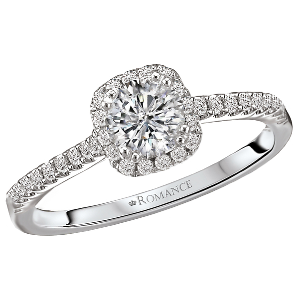 Halo Diamond Ring by Romance Diamond