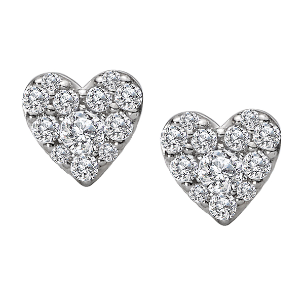 Ladies Fashion Diamond Earrings by Radiance