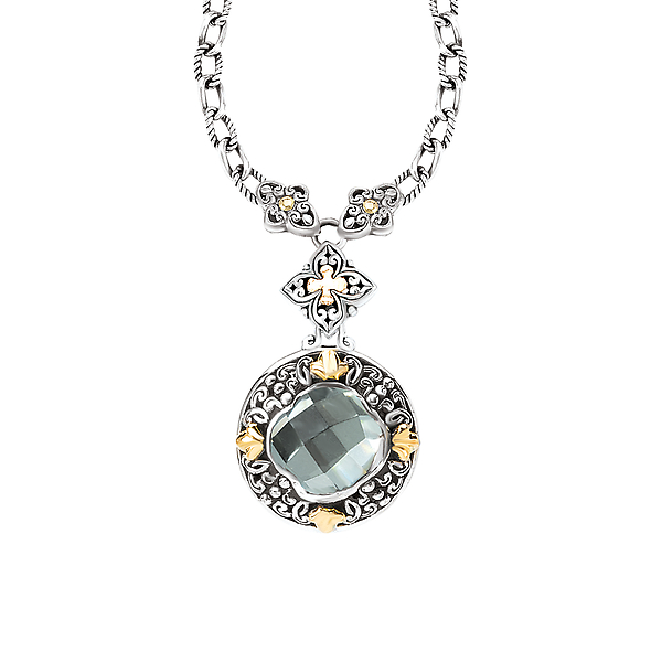 Ladies Fashion Gemstone Necklace by Eleganza