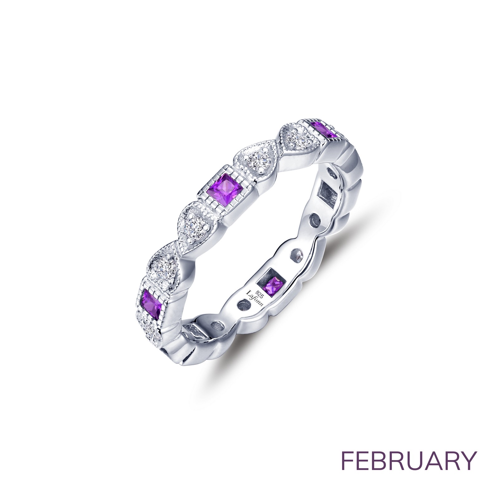 February Birthstone Ring by Lafonn