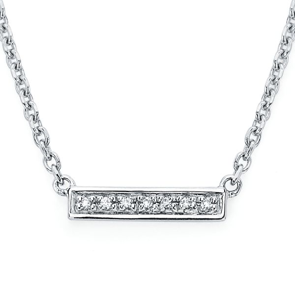 Sterling Silver Diamond Pendant by Diva Diamonds