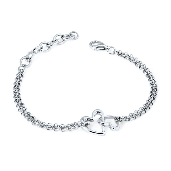 Sterling Silver Diamond Bracelet by Diva Diamonds