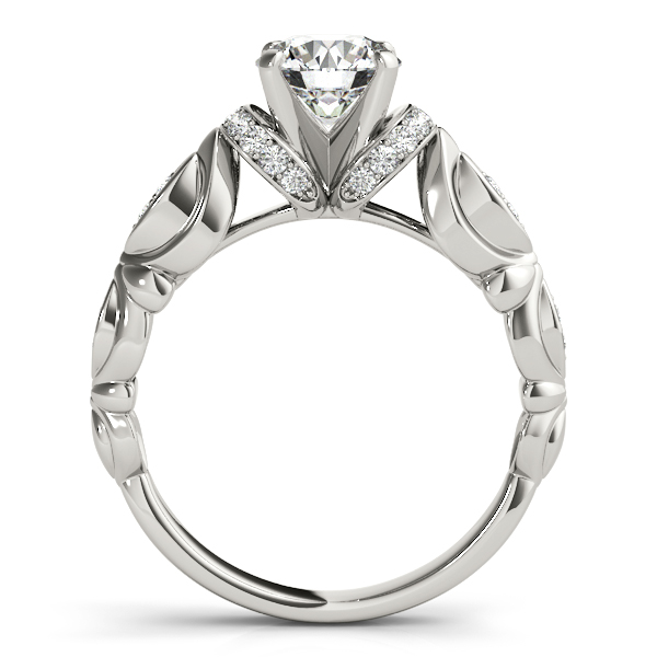 Platinum Antique Engagement Ring 50667 E Pl Rings Platinum Antique Engagement Ring 50667