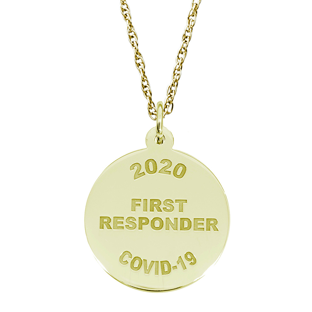 Covid-19 - First Responders Charm & Chain by Rembrandt Charms