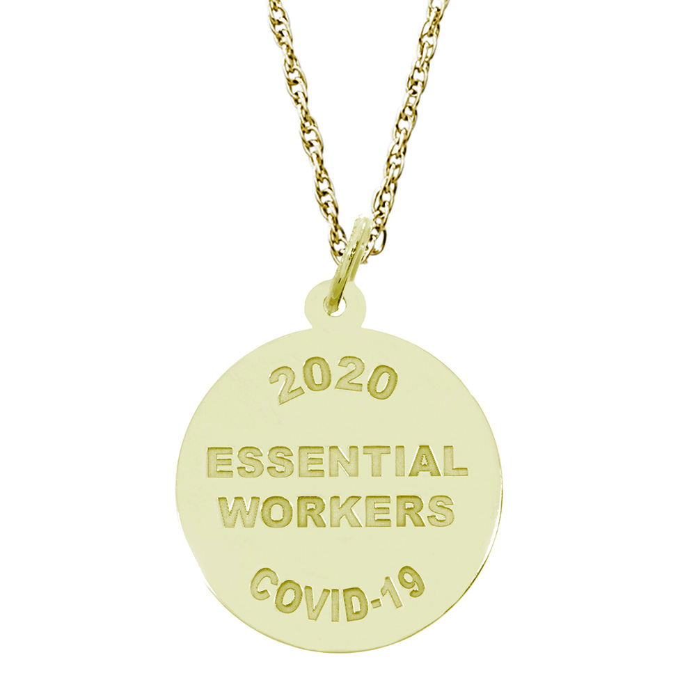 Covid-19 - Essential Workers Charm & Chain by Rembrandt Charms