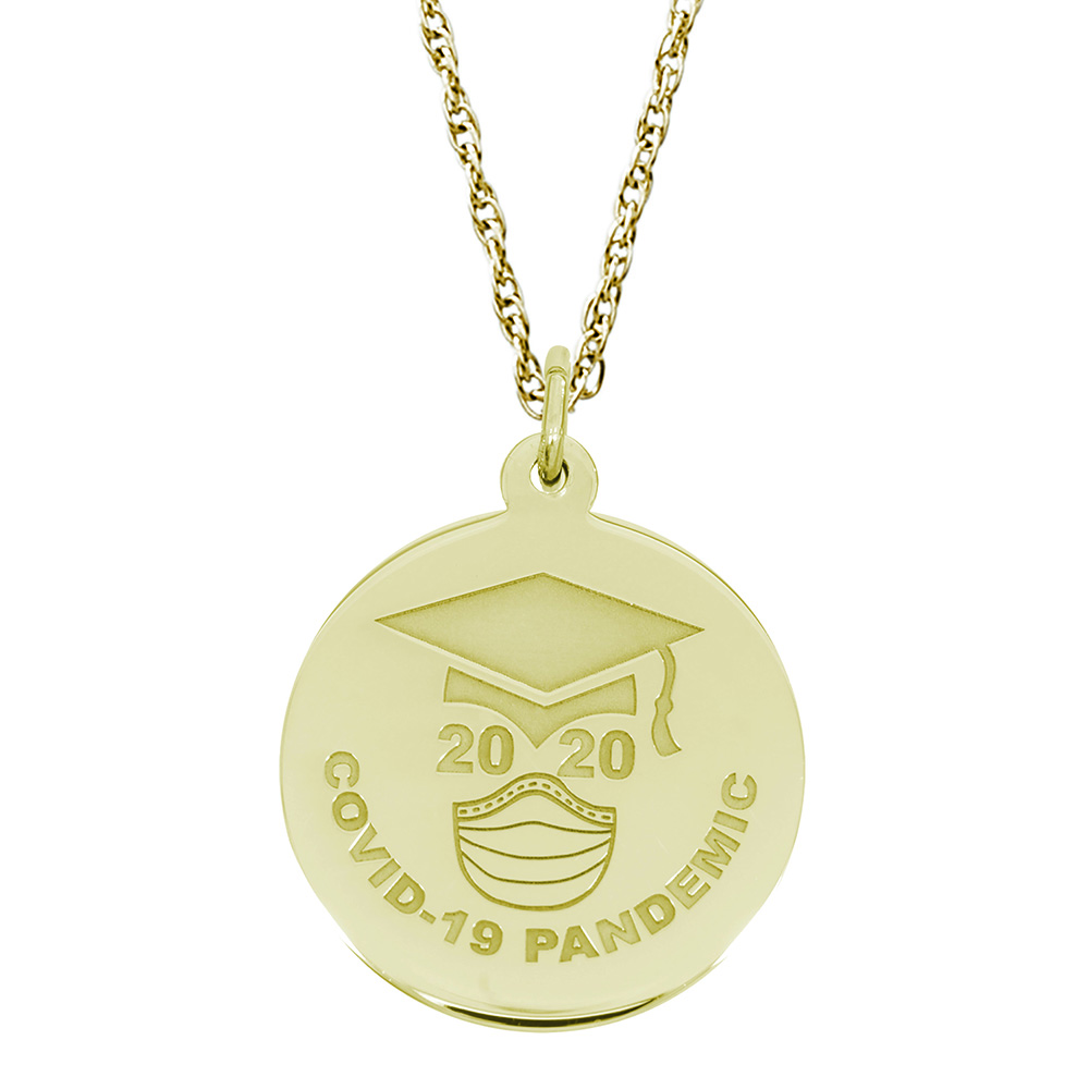 Covid-19 Graduation Charm & Chain by Rembrandt Charms