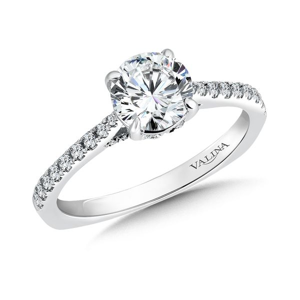 14k White Gold Engagement Ring R9519w Rings From P J 14k White Gold Engagement Ring R9519w Rings From P J Rossi Jewelers Lauderdale By The Sea Fl