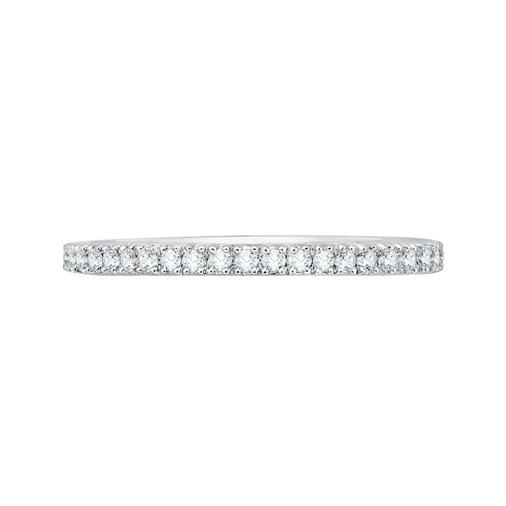 two tone diamond band