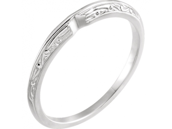 6-Prong Solitaire Engagement Ring Matching Band by Stuller