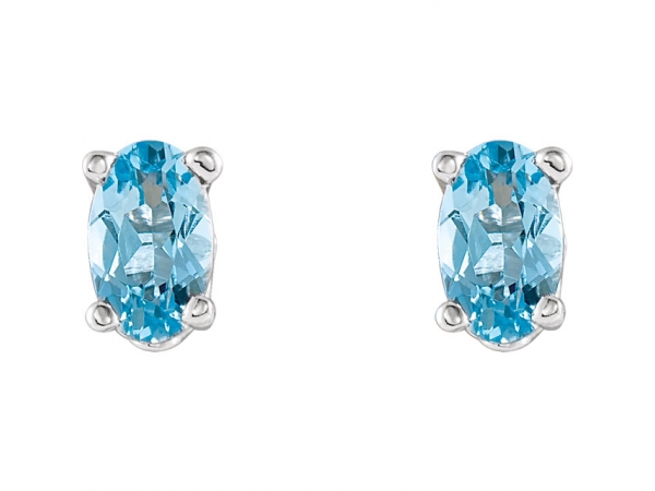 Aquamarine Earrings 1920 104 P Gemstone From Becky Beck S Gemstone Earrings Aquamarine Image 2