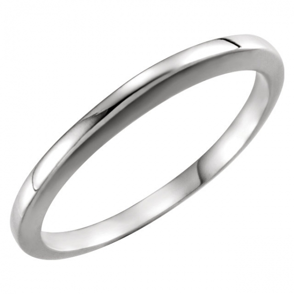 Gemstone Rings - Matching Band Matching Band