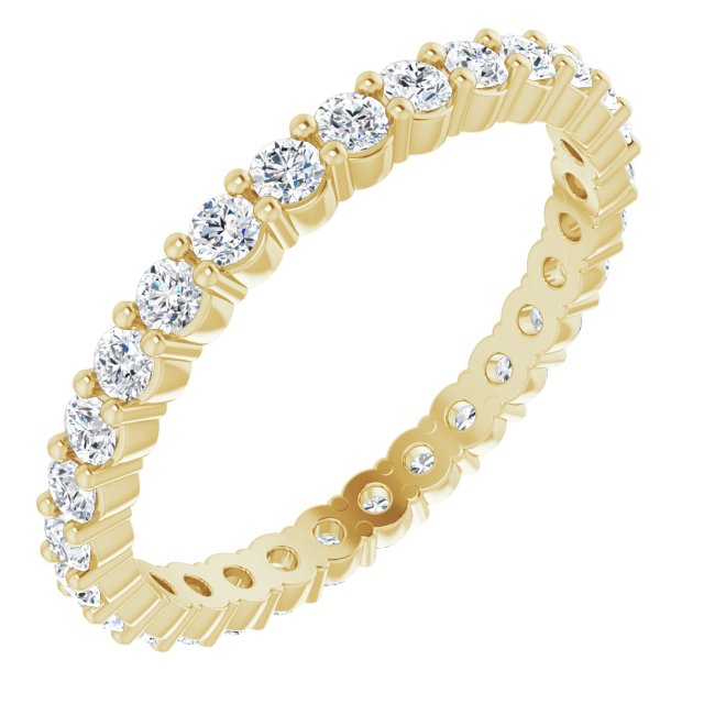 Gemstone Rings - Eternity Band