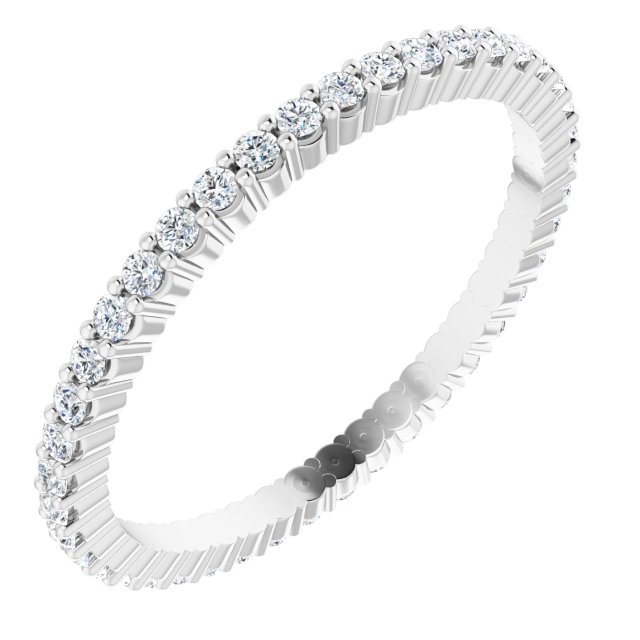 Anniversary Bands - 14K White Gold Anniversary Band