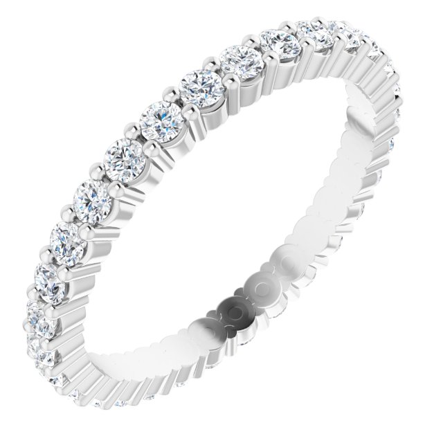 Anniversary Bands - 14K White Gold Anniversary Band