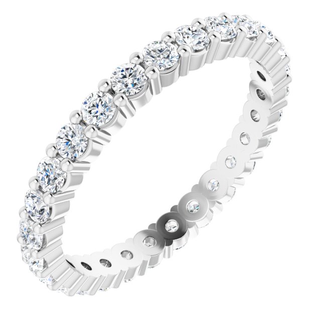 Anniversary Bands - 14K White Gold Anniversary Band