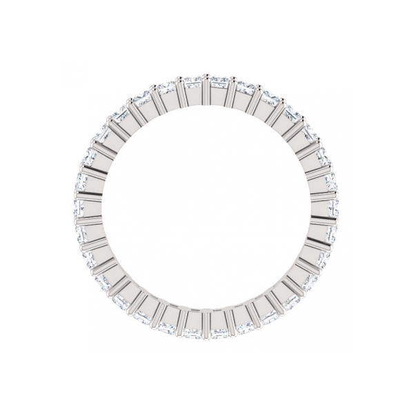 Anniversary Bands - 14K White Gold Anniversary Band - image #2