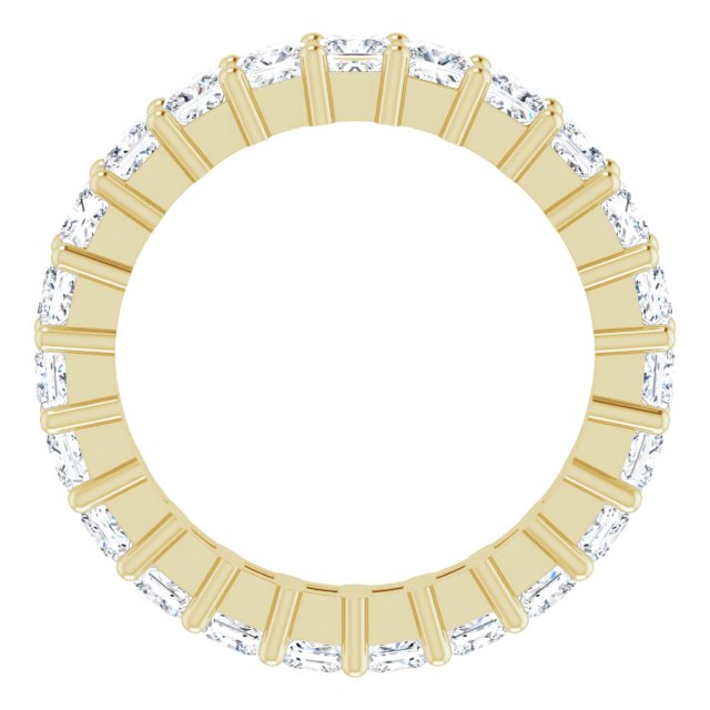 Anniversary Rings - 14K Yellow Gold Anniversary Band - image #2