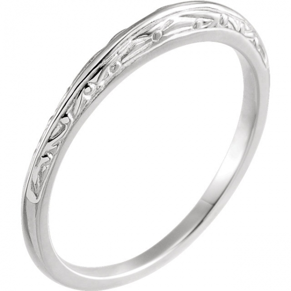 Engagement Rings & Bridal Sets - 6-Prong Solitaire Engagement Ring Matching Band - image #2