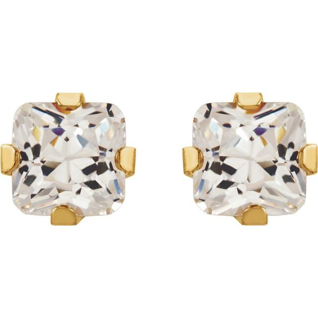 Gemstone Earrings - Inverness® Piercing Stud Earrings - image 2