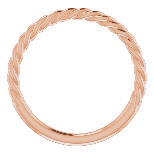 Wedding Bands - Twisted Rope Band - image #2