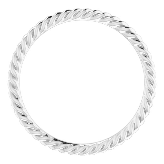 Wedding Bands - Skinny Rope Band - image #2