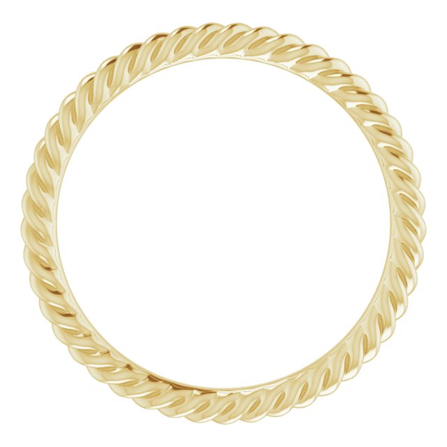 Wedding Bands - Skinny Rope Band - image #2