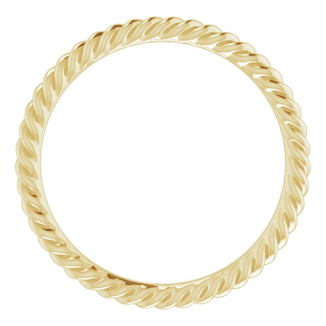 Wedding Bands - Skinny Rope Band - image #2
