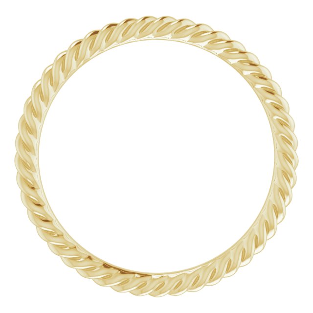 Wedding Bands - Skinny Rope Band - image #2