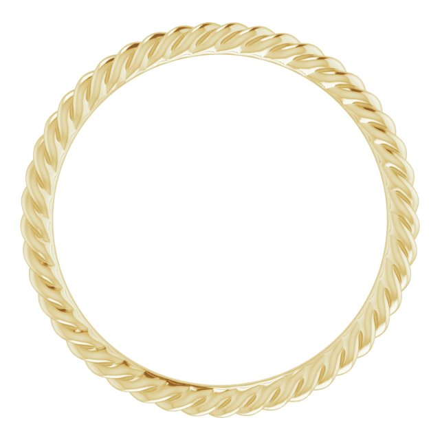 Wedding Bands - Skinny Rope Band - image #2
