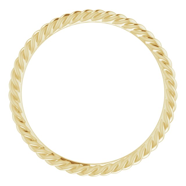 Wedding Bands - Skinny Rope Band - image #2