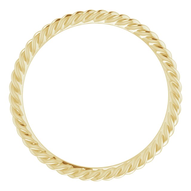 Wedding Bands - Skinny Rope Band - image #2