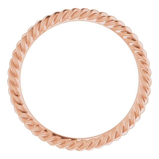 Wedding Bands - Skinny Rope Band - image #2