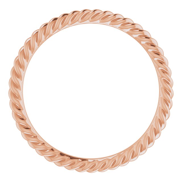 Wedding Bands - Skinny Rope Band - image #2