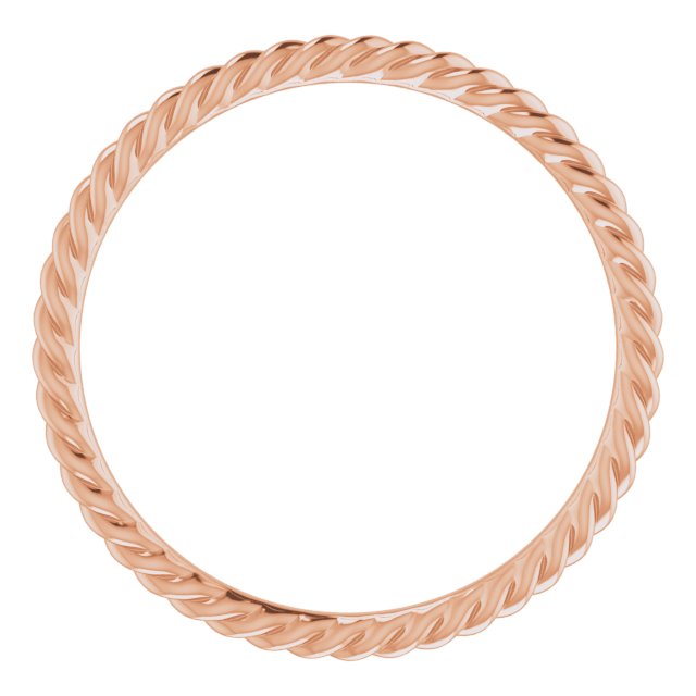 Wedding Bands - Skinny Rope Band - image #2