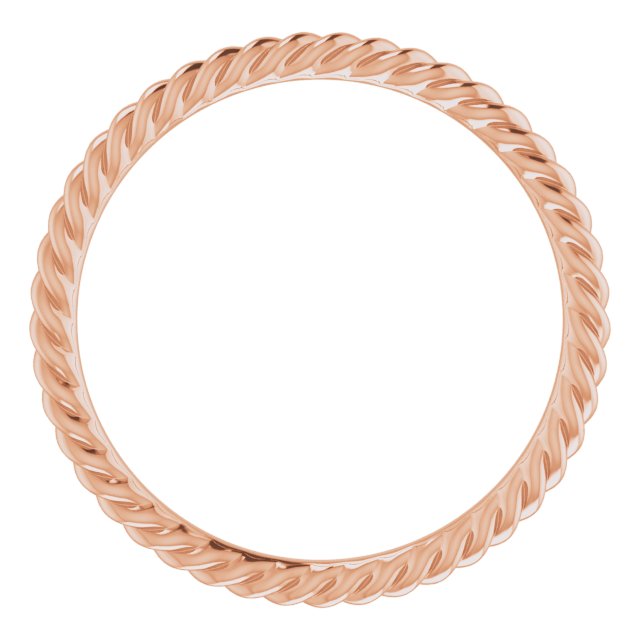 Wedding Bands - Skinny Rope Band - image #2