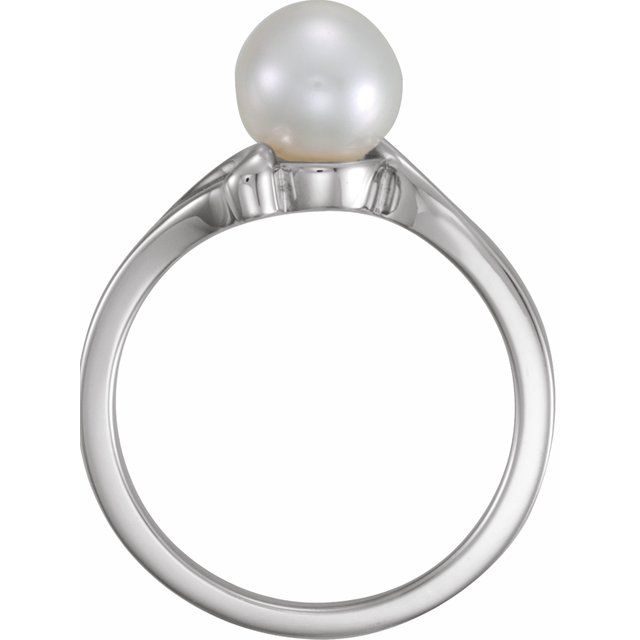 Rings - Solitaire Pearl Ring - image 2
