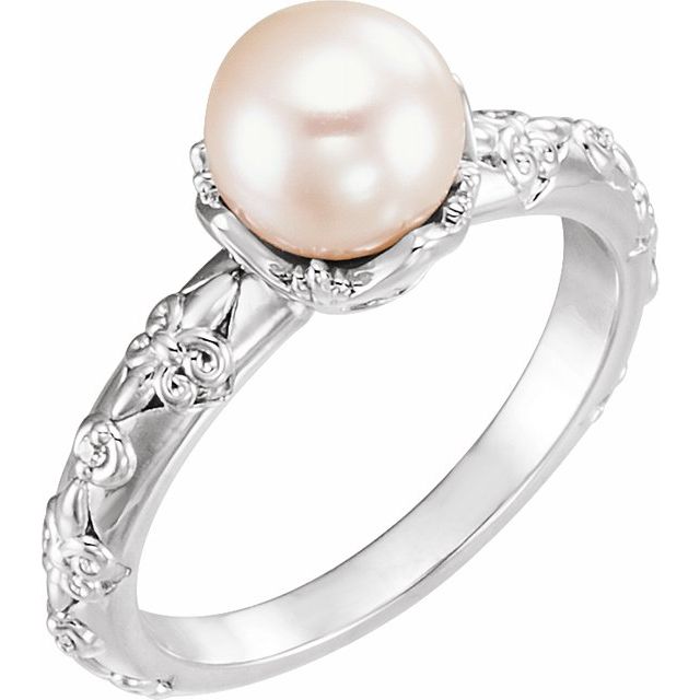 Rings - Vintage-Inspired Pearl Ring