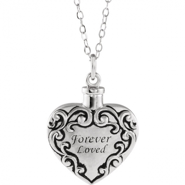 Necklaces - Forever Loved Ash Holder Necklace