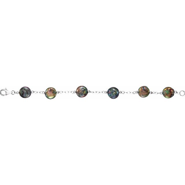 Bracelets - Coin Pearl Station  Bracelet  - image #2