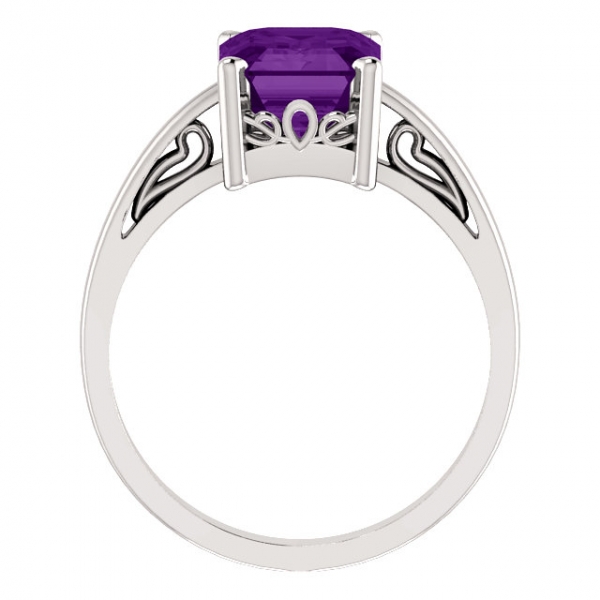 Anniversary Bands - Scroll Setting® Ring - image 2