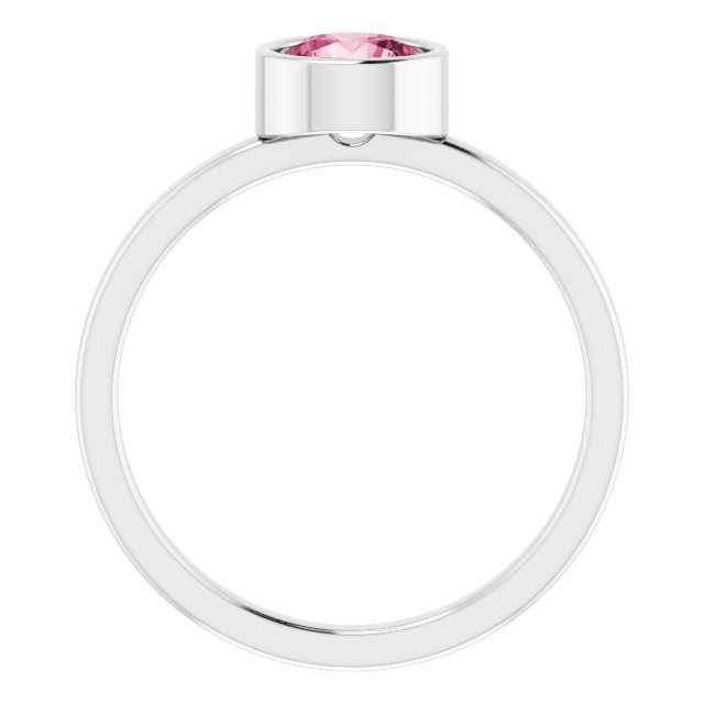 Rings - Bezel-Set Solitaire Ring - image #2