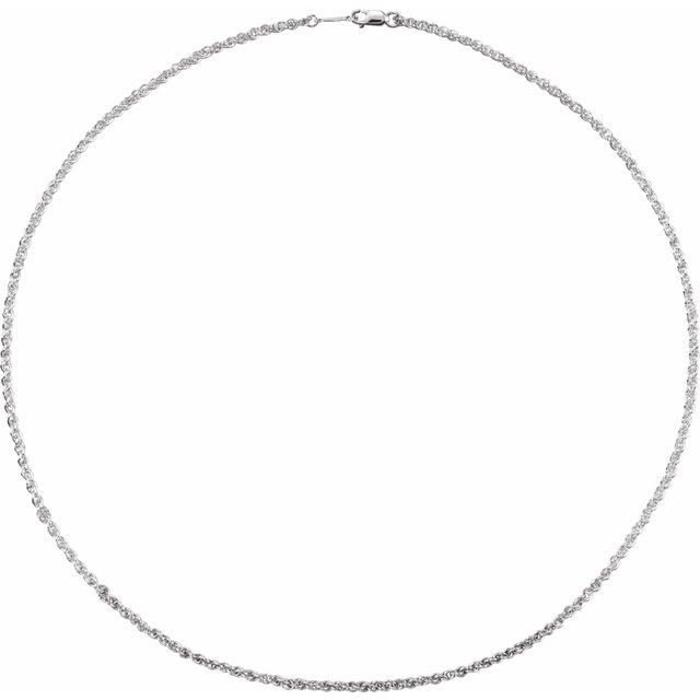 Necklaces - 2 mm Rope Chain - image #2