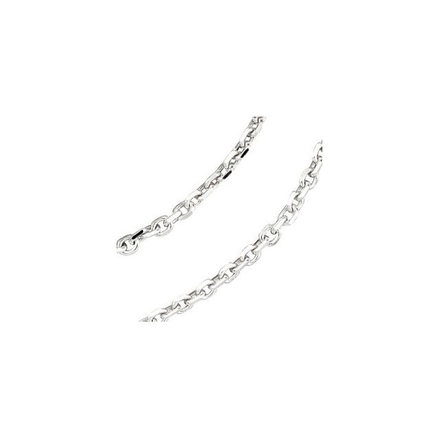 Necklaces - 1.75 mm Solid Cable Diamond Cut Chain  - image 2