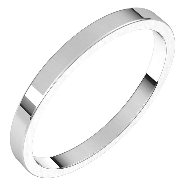 Wedding Bands - Flat Bands